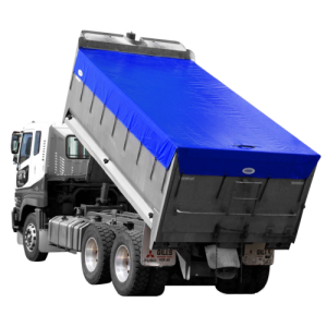 Тент полог на строительный самосвал КамАЗ 55111